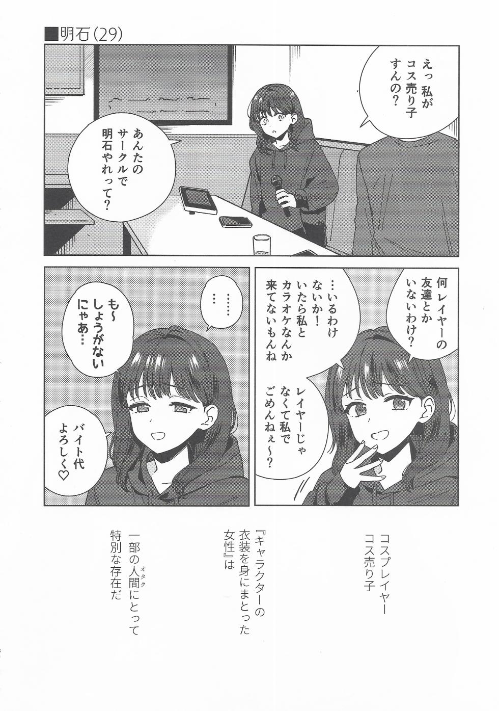 (C107) [3260 (Saburou)] Cosplayer・Night  Soushuuhen(Kantai Collection -KanColle-) - Page 29