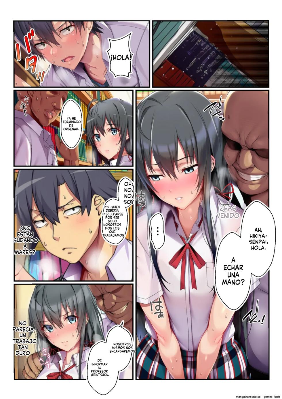 Netorare oregairu - 竿屋 (Spanish) MTL [AI Generated] - Page 10