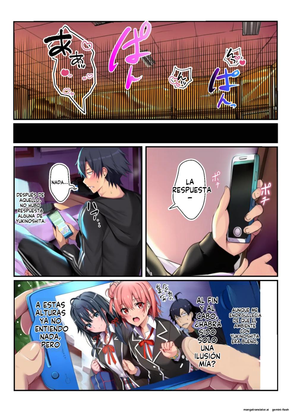 Netorare oregairu - 竿屋 (Spanish) MTL [AI Generated] - Page 16