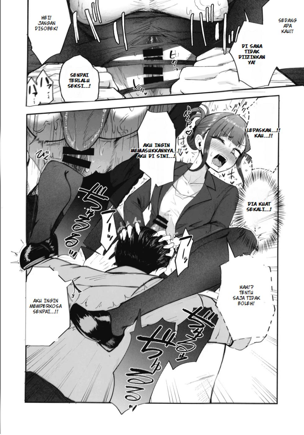 (C106) [FutamareLab (Akiamare)] Futanari OL Saori Senpai no Office Chijou | Cinta Terlarang Di Kantor Dengan Saori Senpai Si Futanari OL [Indonesian] - Page 11