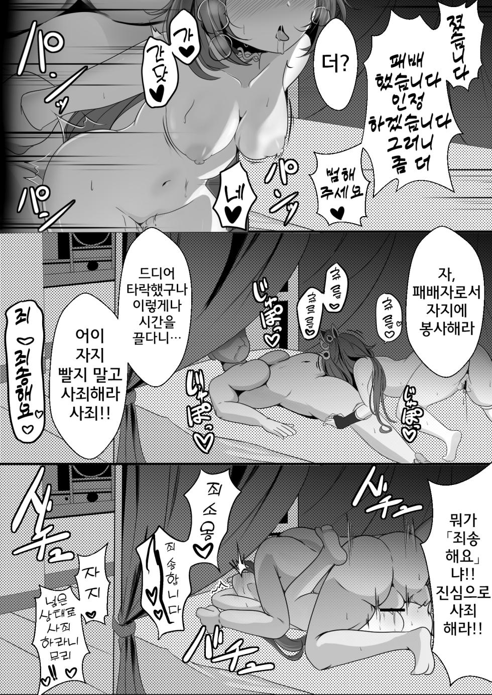[Nishitsukasa Hajime] Namaiki datta Yunli-chan Saimin Zumi | 건방졌던 운리짱 최면 (Honkai: Star Rail) [Korean] - Page 19