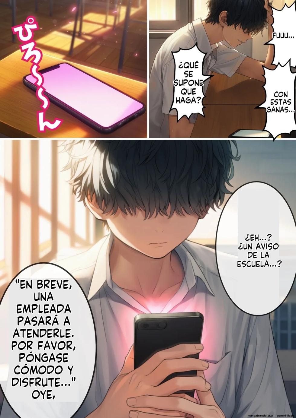 Tora buru gakuen deriheru - わんたんめん (Spanish) MTL - Page 4