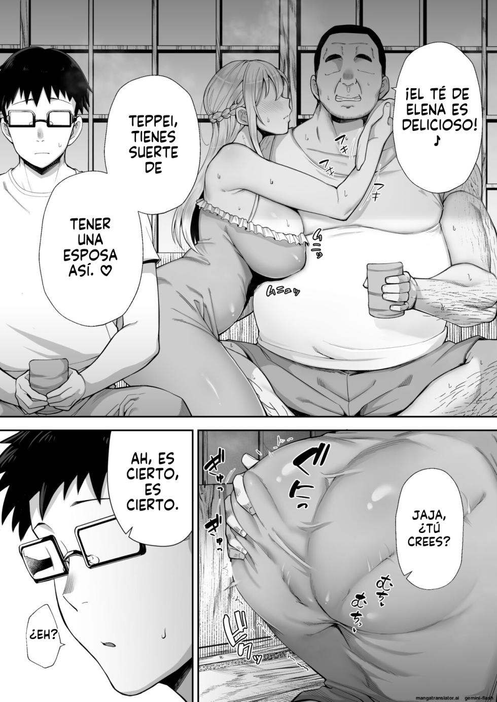 Netorareta Bakunyuu Blonde Zuma Elena 2 (Spanish) MTL - Page 7