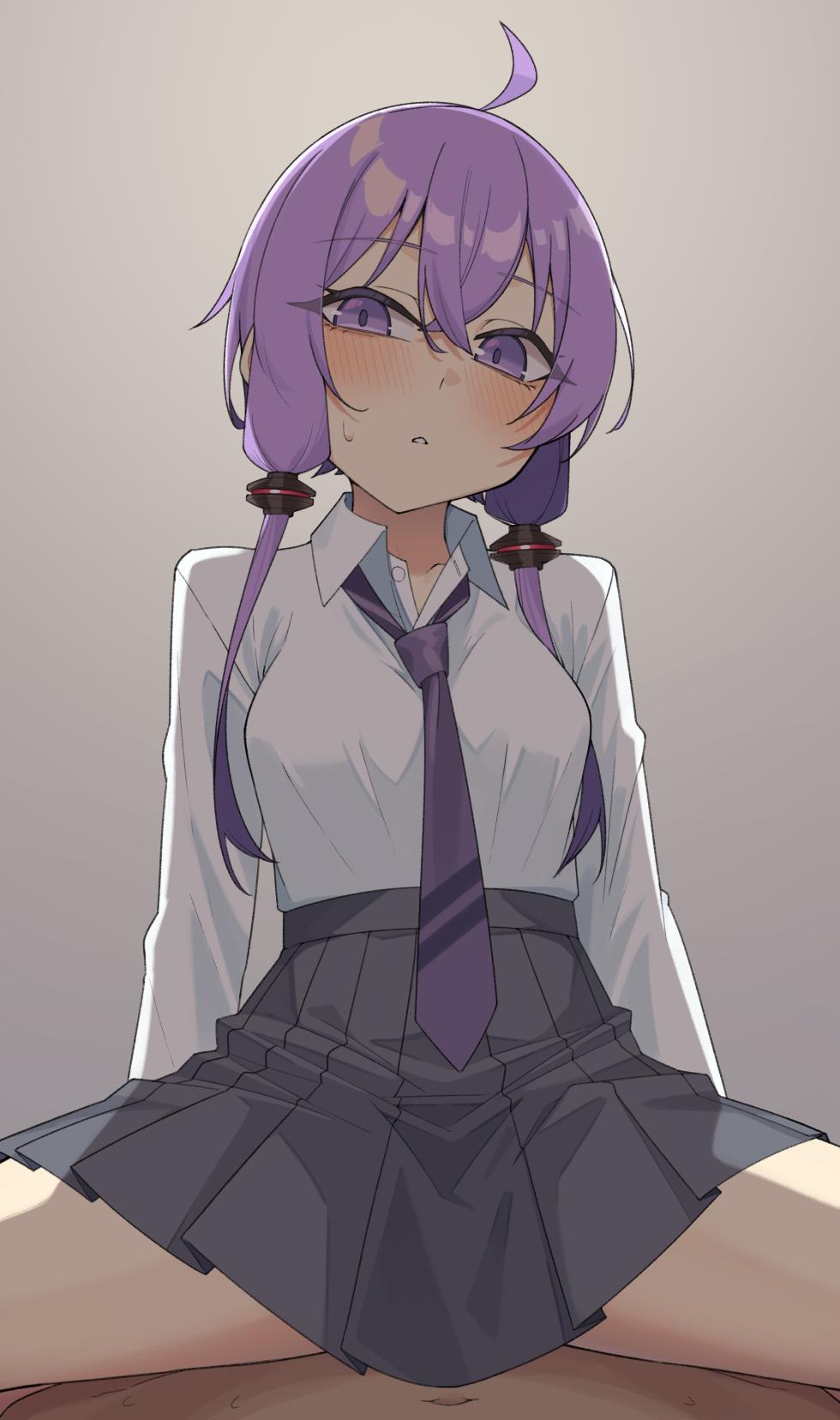 [ぐるてん] 制服ゆかりさん差分 (VOICEROID) - Page 1