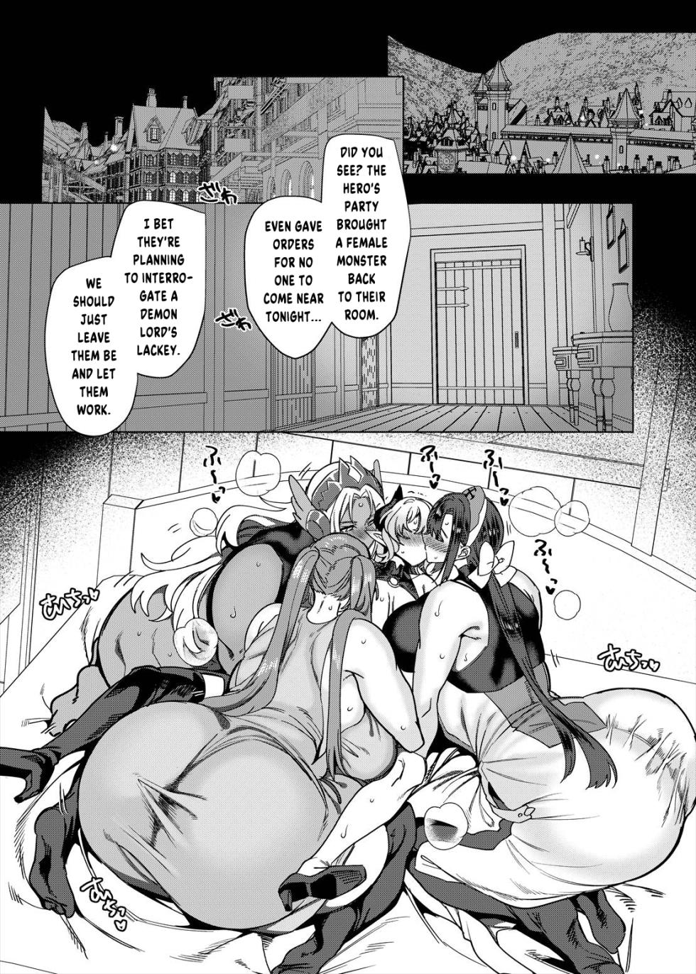 [Hawk Bit (Kouji)] The TS Succubus Banished from the Party Fails at Revenge [Morbin] - Page 38