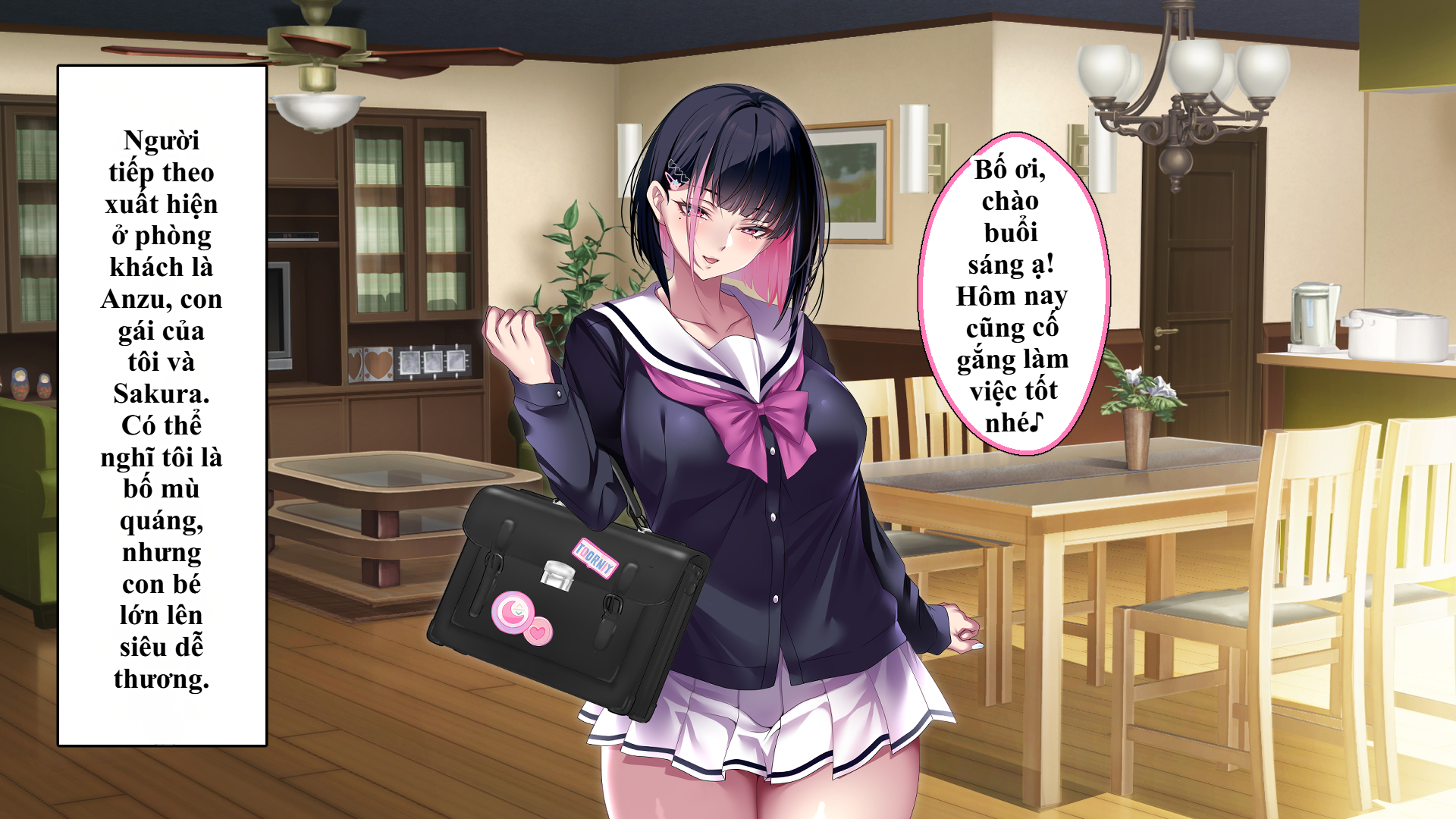 [eyechil Works (Hayashi Cherry)] Tsurego no Kurokami Gal o Otou-san ga Haramaseta Hanashi | Câu chuyện bố dượng làm cô con riêng tóc đen gyaru dính bầu. - Page 7