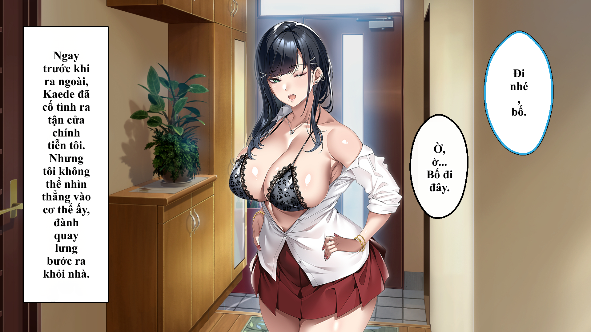 [eyechil Works (Hayashi Cherry)] Tsurego no Kurokami Gal o Otou-san ga Haramaseta Hanashi | Câu chuyện bố dượng làm cô con riêng tóc đen gyaru dính bầu. - Page 19
