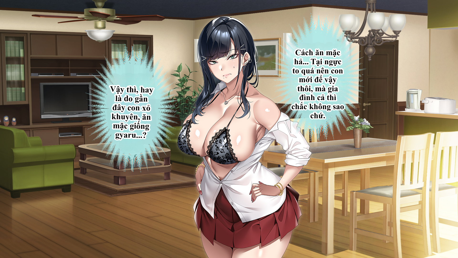[eyechil Works (Hayashi Cherry)] Tsurego no Kurokami Gal o Otou-san ga Haramaseta Hanashi | Câu chuyện bố dượng làm cô con riêng tóc đen gyaru dính bầu. - Page 30