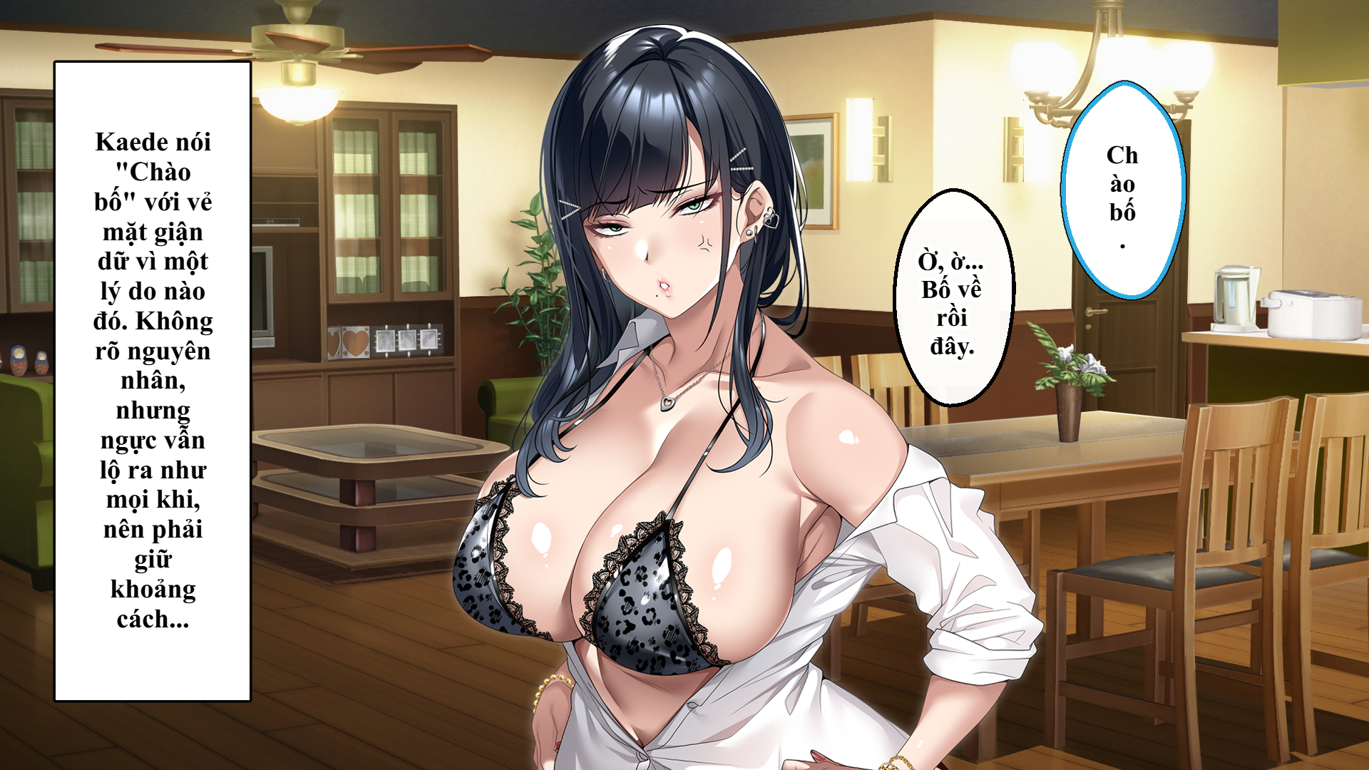 [eyechil Works (Hayashi Cherry)] Tsurego no Kurokami Gal o Otou-san ga Haramaseta Hanashi | Câu chuyện bố dượng làm cô con riêng tóc đen gyaru dính bầu. - Page 35