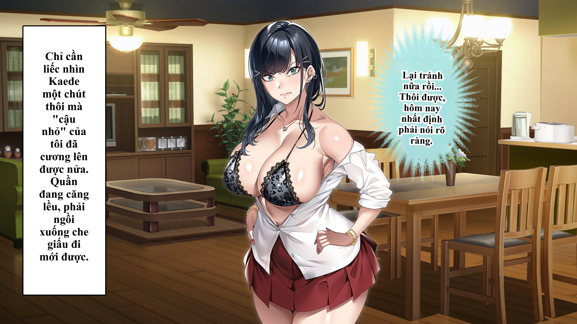 [eyechil Works (Hayashi Cherry)] Tsurego no Kurokami Gal o Otou-san ga Haramaseta Hanashi | Câu chuyện bố dượng làm cô con riêng tóc đen gyaru dính bầu. - Page 36