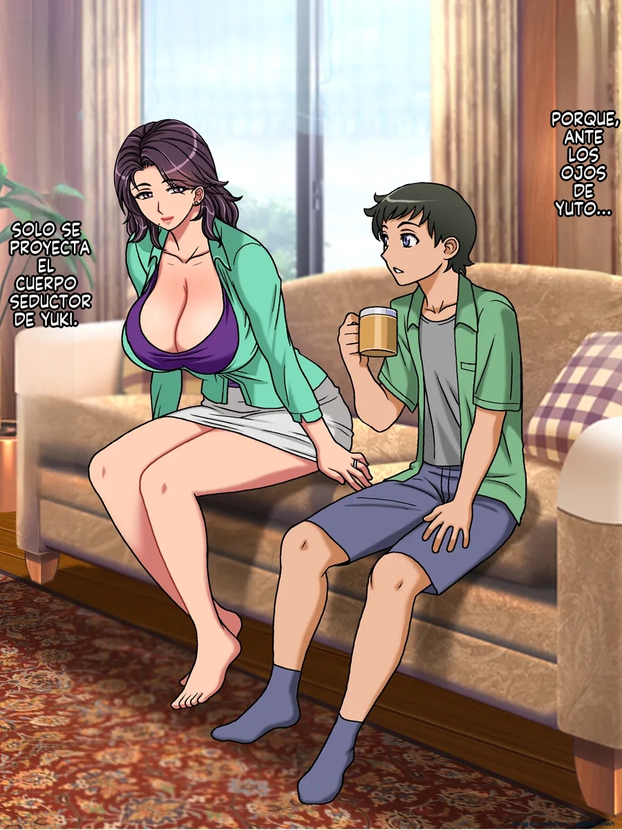 [Chikashitsu (GADEN)] Classmate no Mama o Otosu  Yuki Hen | Edición: corrompiendo a la mamá de mi compañero de clase [Spanish] [MTL] - Page 34