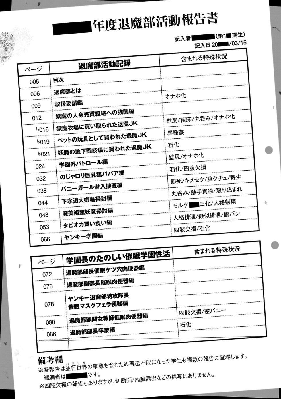 [Fan no Hitori] Houkago Exorcism ~Taima-bu Haibokuroku~ [Digital] - Page 5