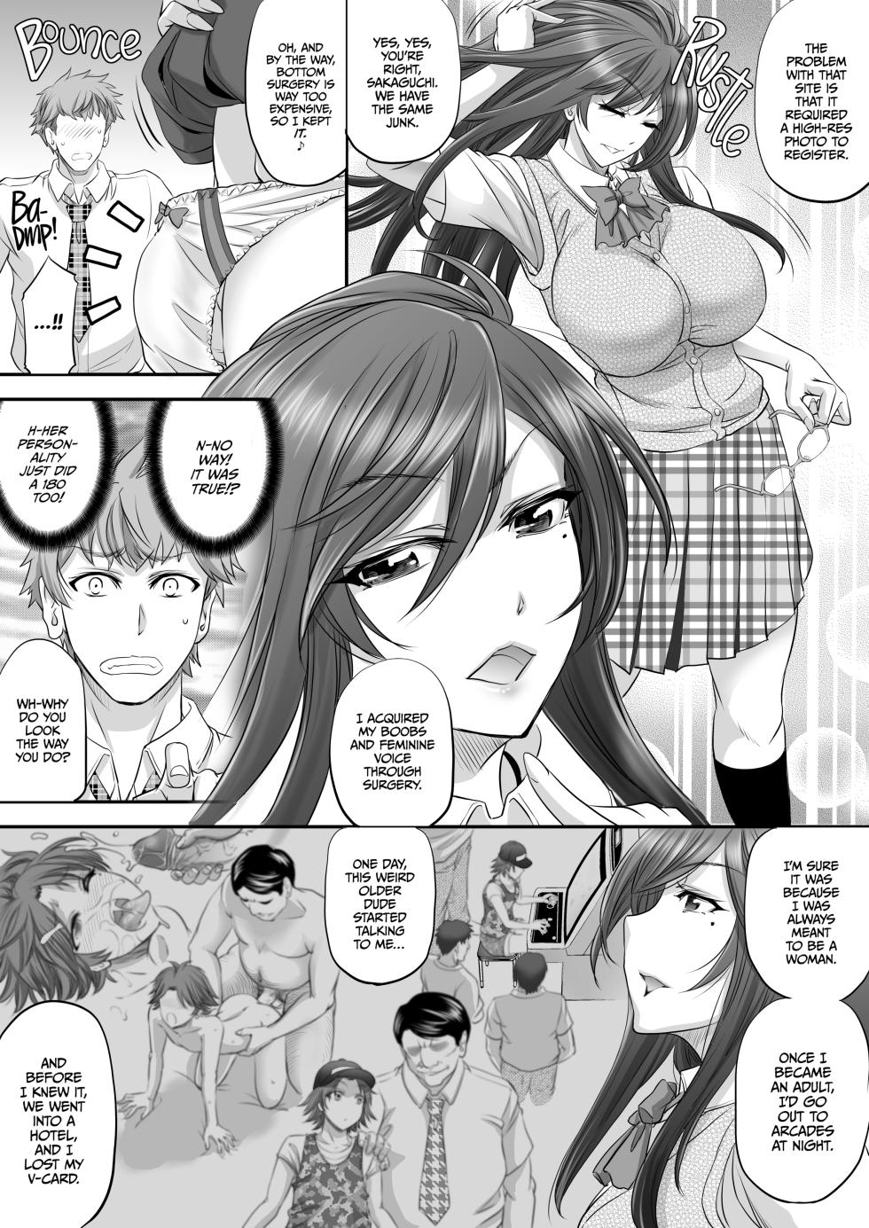 [Push Mine (Kikuichi Monji)] Boyfriend for a Sugar Baby Futa Girl - Page 5