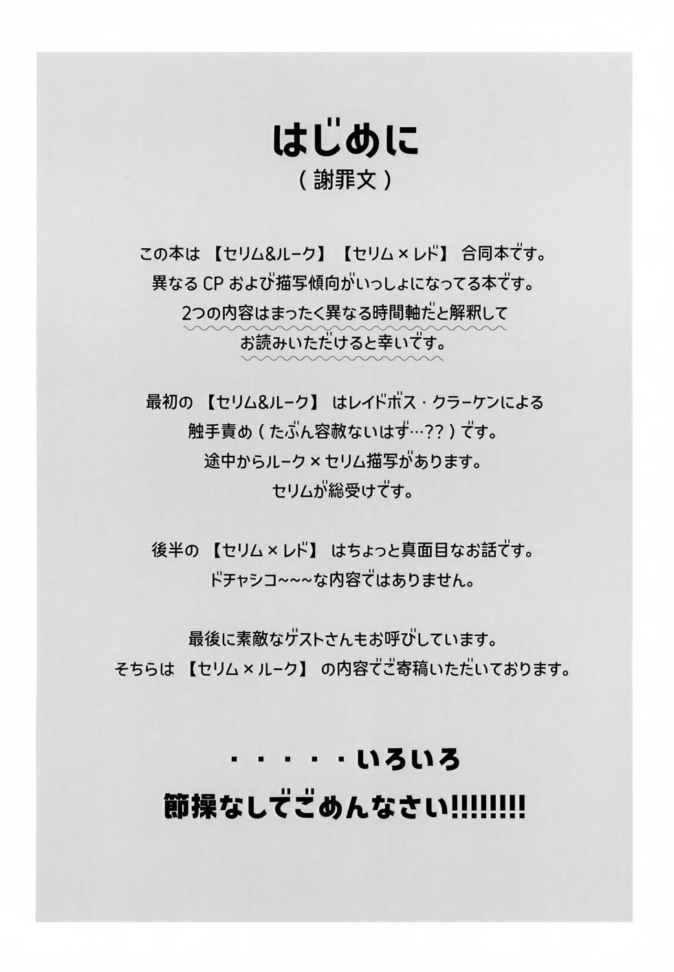 (C105) [Sakurairo Palette (toyamaru)] Raid Boss Sen wa Ryou ni Kaeru Made ga Ninmu Desu (Pop-Up Story) - Page 3