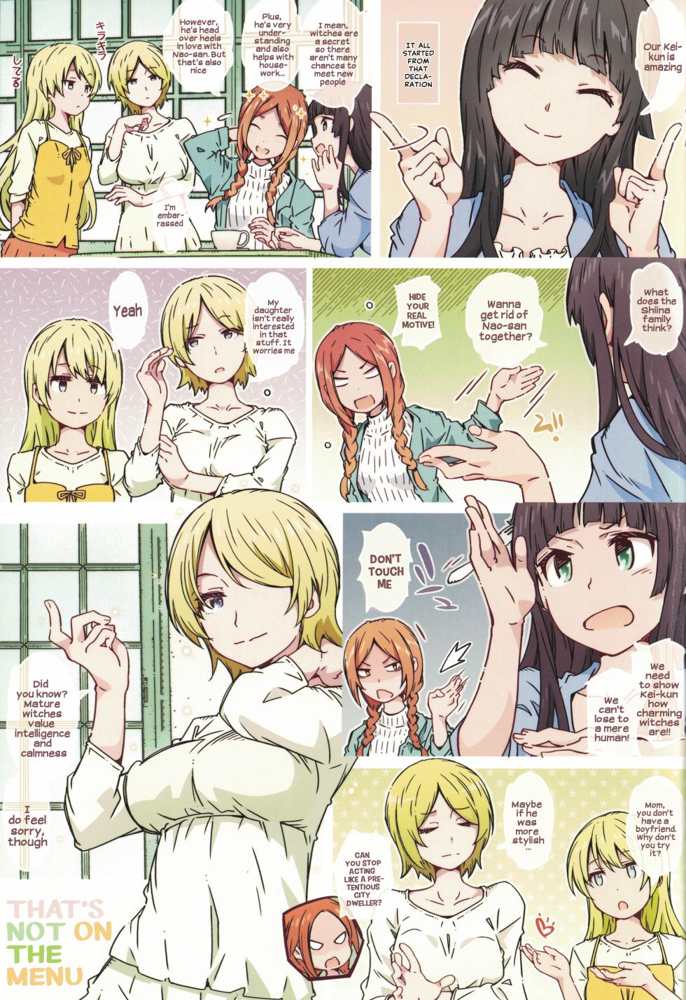 (C102) [RPG COMPANY 2 (Toumi Haruka)] Menu ni Sore wa Arimasen | That Is Not on the Menu (Flying Witch) [English] [Hikarinokaze] - Page 2
