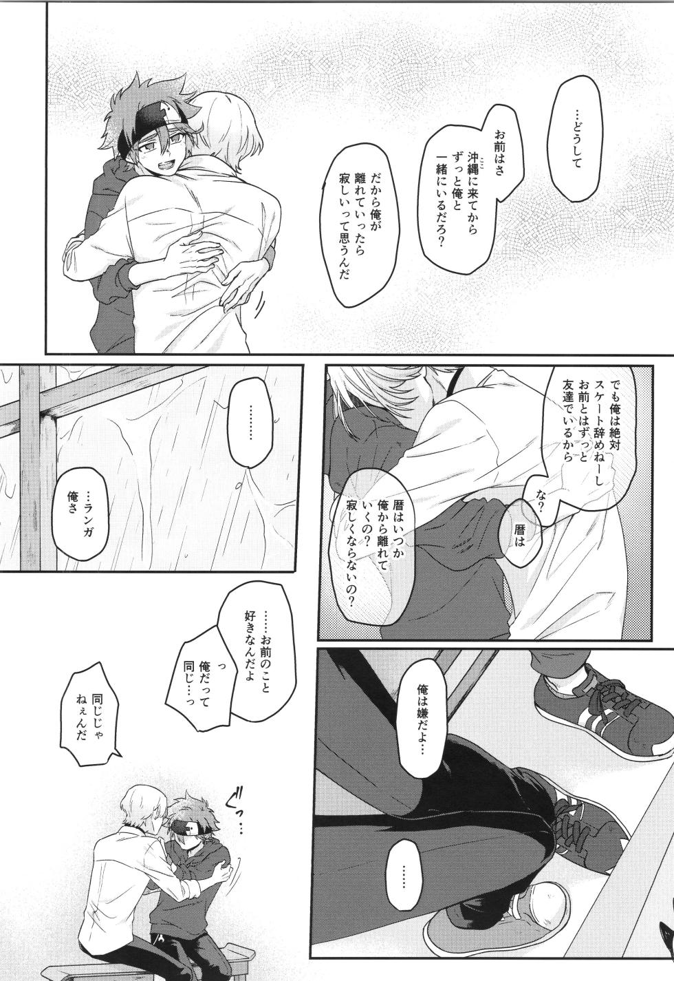 (LOVE→REAS∞N DR2024) [Chairoiyatsu (Chairoino)] INFINITY assort! (SK8 The Infinity) - Page 29