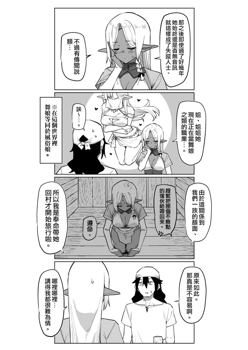 [MM] Kasshoku Elf o Tasuketara Ongaeshi Sareta Hanashi | 救了黑皮精靈後被她報答的故事 [Chinese] [天帝哥個人漢化] - Page 32