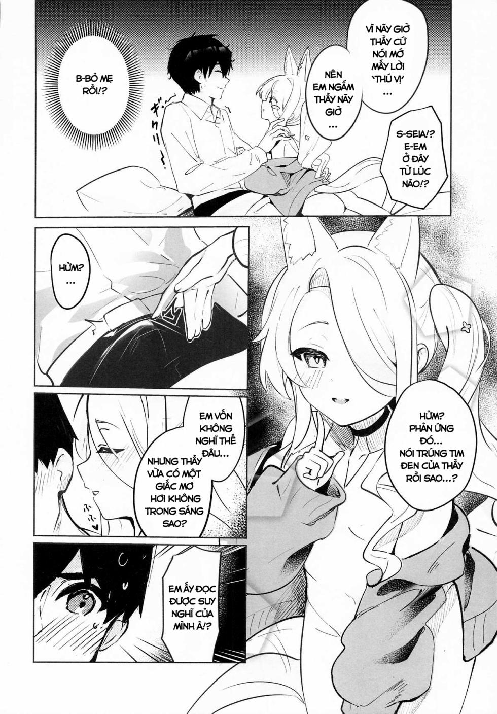(C107) [Sandrop (KiTA)] Koufuku na Eden ni Oboreru Yoru - Lạc Trong Màn Đêm Của Vườn Địa Đàng Hoan Lạc (Blue Archive) - Page 5