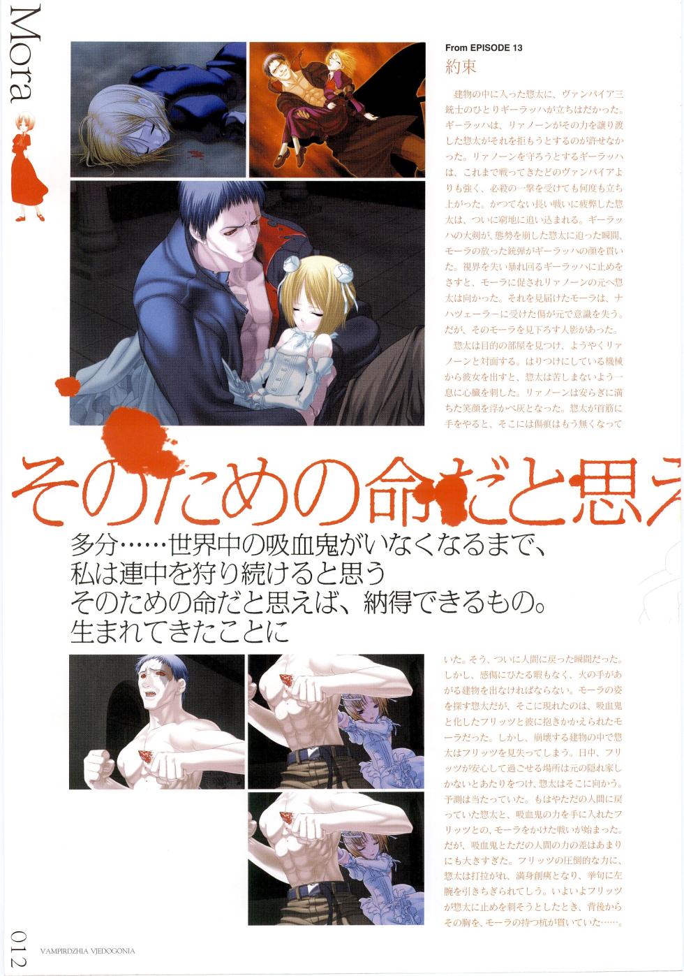 [NITRO PLUS] Vampirdzhija Vjedogonia Kikokugai -Perfect Graphics- Art Book - Page 12