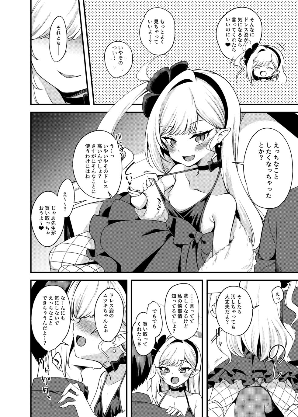 [Ryuukakusan Nodoame (Gokubuto Mayuge)] Dress Mutsuki to Ichaicha Ecchi Suru Hon. (Blue Archive) [Digital] - Page 4