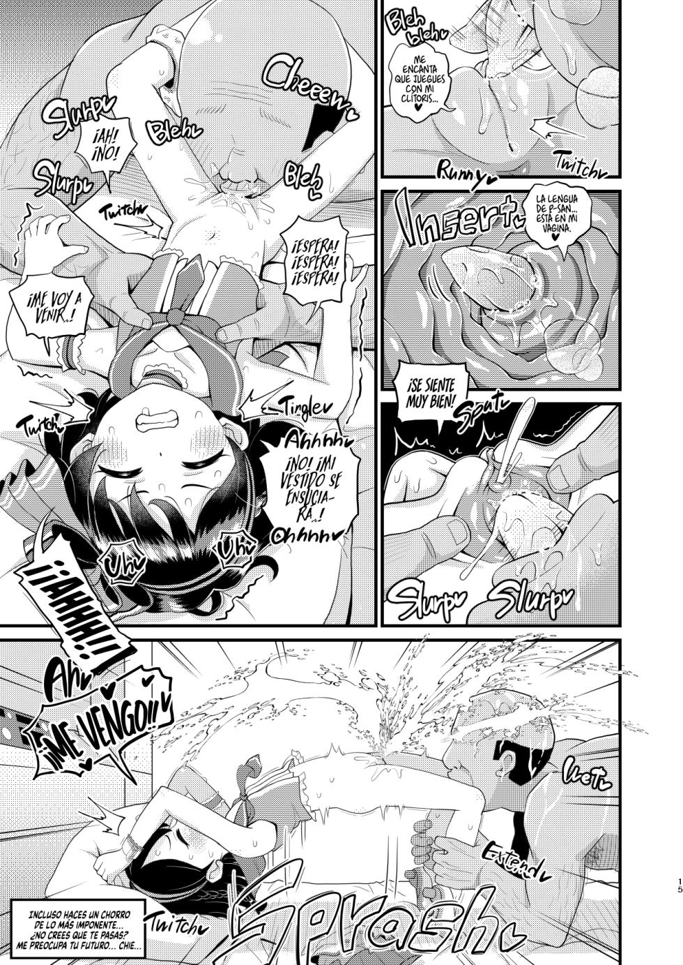 [botibotiikoka (takku)] Sasaki Chie 11yo JS Idol no Gachi Koubi (THE IDOLM@STER CINDERELLA GIRLS) [Spanish] [Rakuen Translations] [Decensored] [Digital] - Page 15