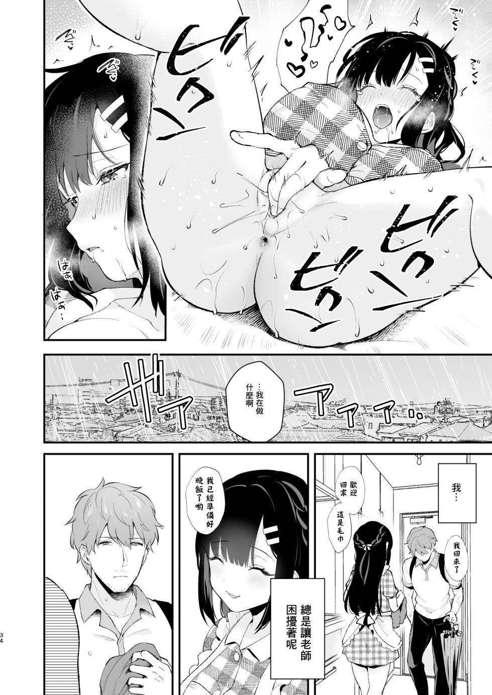 (C99) [カームホワイト(真白しらこ)] おしかけ彼女のおままごと [中国翻訳] [DL版] [無修正] - Page 34