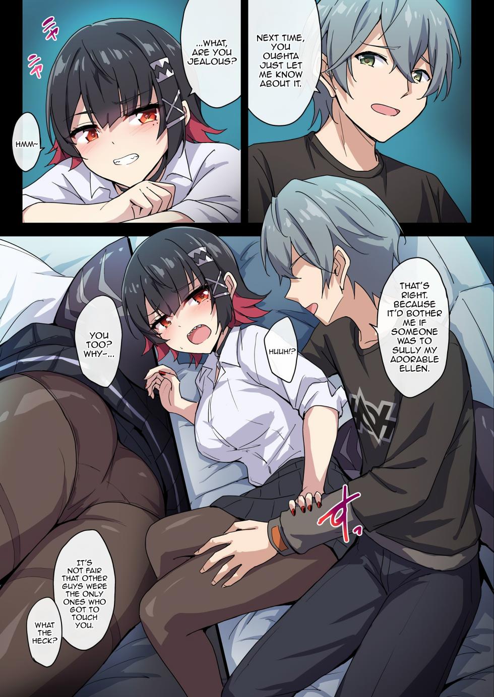 [54BURGER (Marugoshi)] SHARKBED (Zenless Zone Zero) [English] {Doujins.com} [Digital] - Page 12