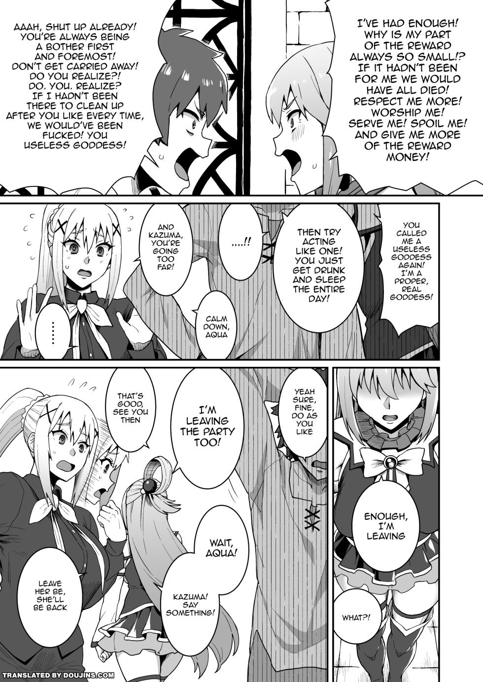 [ParadiseGom (Gorgonzola)] Ah Nante Subarashii Sekai | Ah, What A Wonderful World (Kono Subarashii Sekai ni Syukufuku o!) [English] {Doujins.com} [Digital] - Page 2