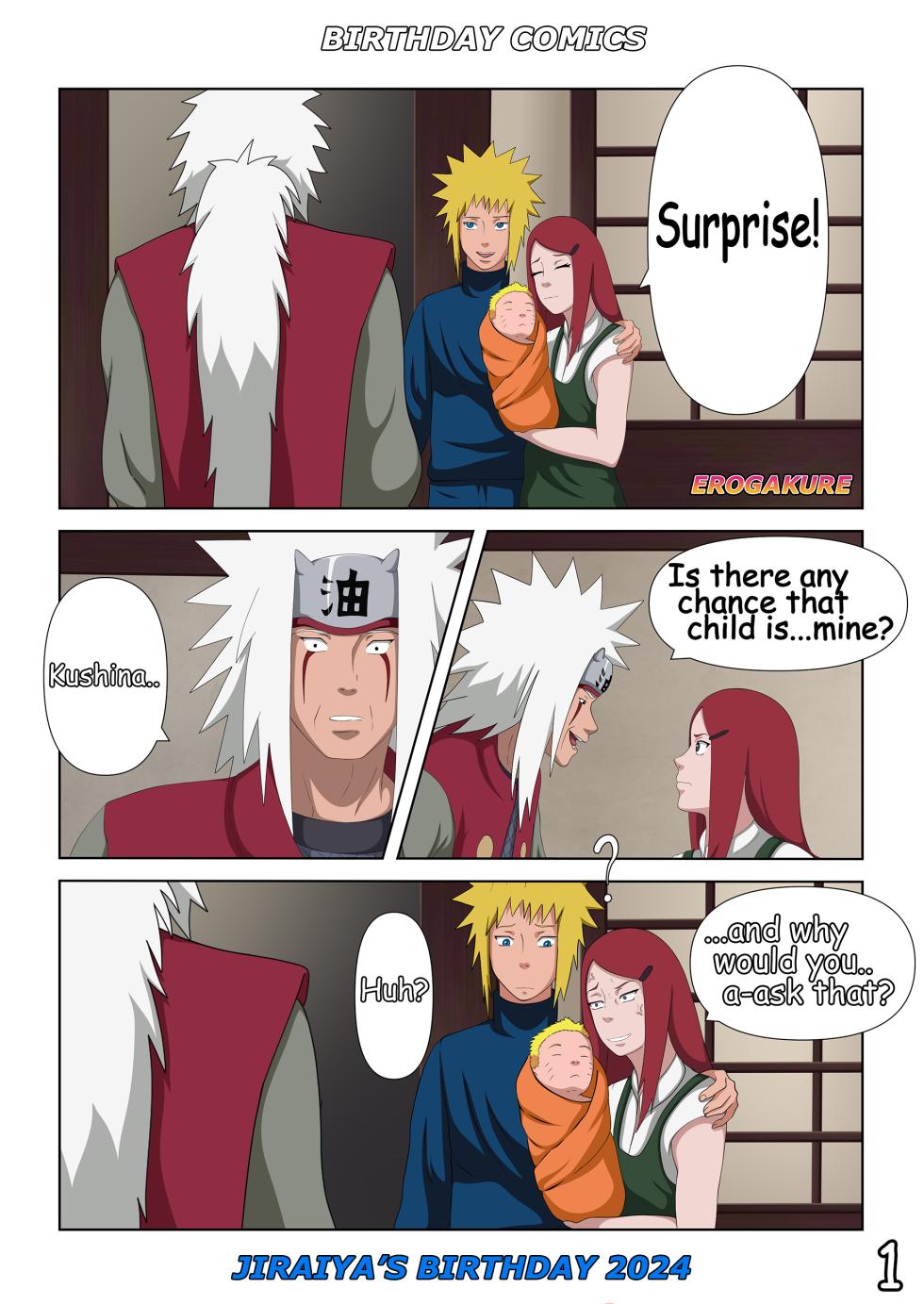Jiraiya's Birthday Comic 2024 [7/7] by Erogakure - Page 1