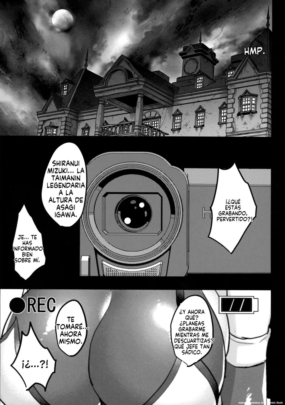 Taimanin Harami-ochi Soushuuhen 1 (Spanish) MTL - Page 11