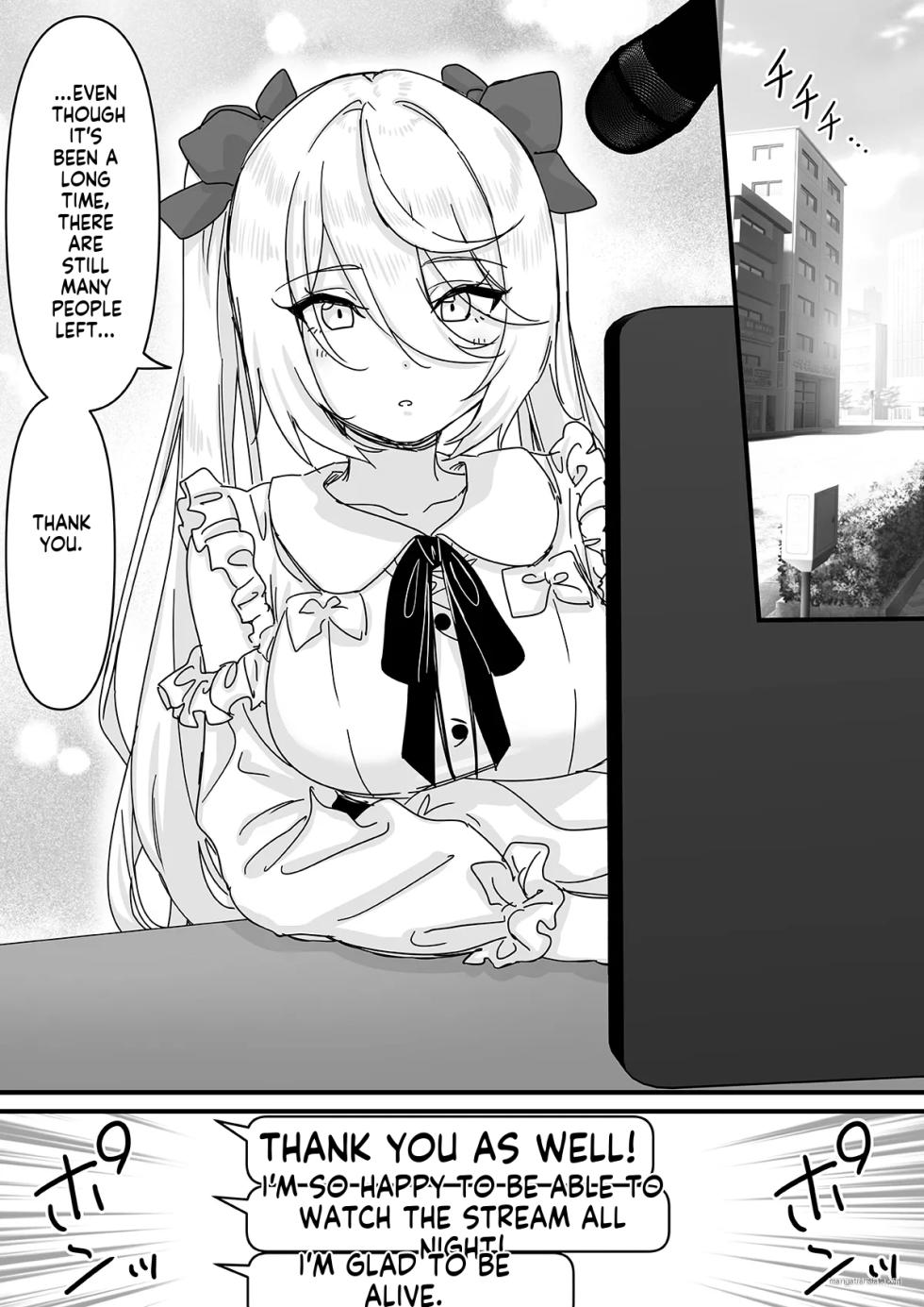 [P&I (Mel EX, Satsukimasu)] [Sad News] Popular streamer gets so absorbed in VR that they end up having their nipples revealed lol - Page 2