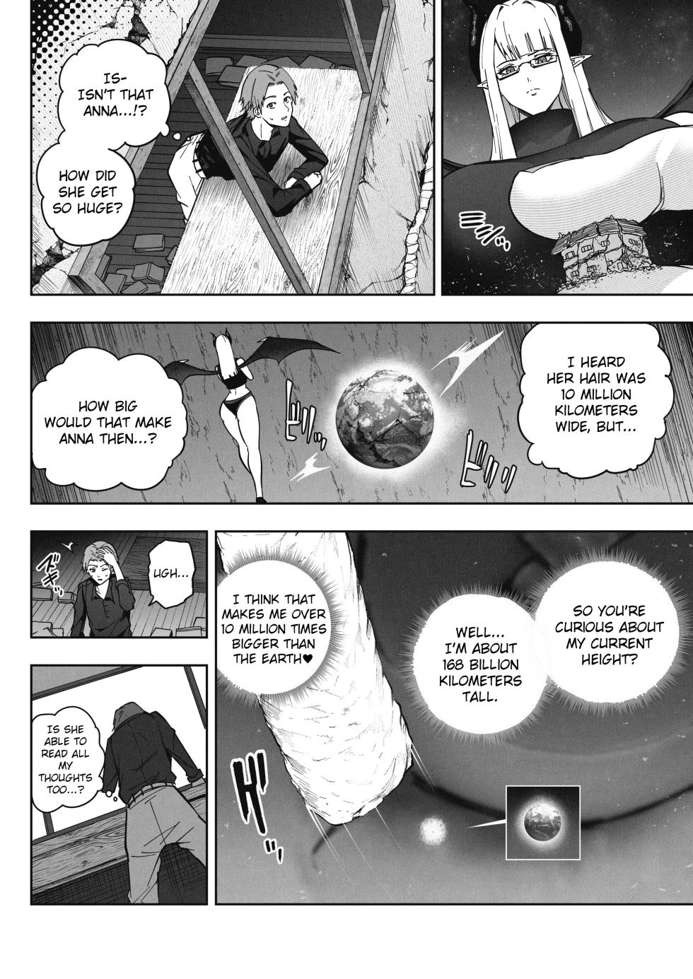A 168 Billion km Tall Girl Toys with the Mere 10,000 km Earth - Page 10