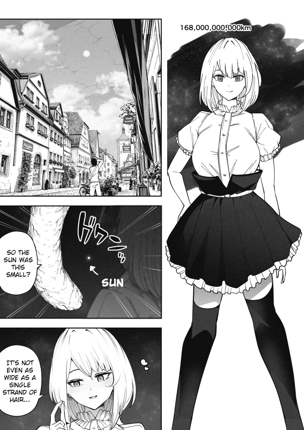 A 168 Billion km Tall Girl Toys with the Mere 10,000 km Earth - Page 25