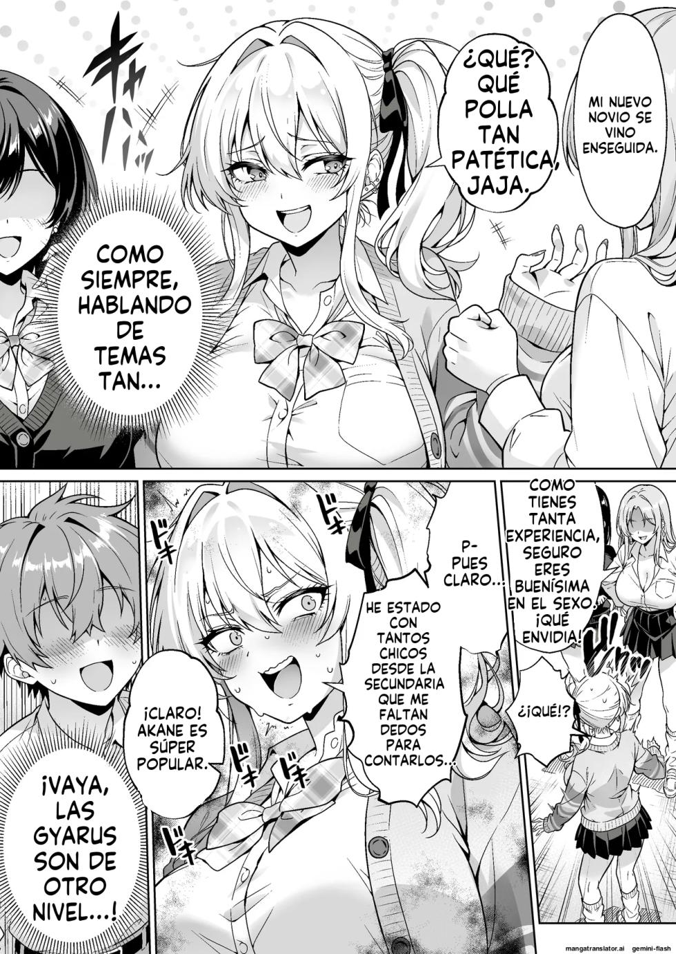 Class no Namaiki Gal wa  Shojo deshita ~Hatsu Sex de Nama Hame  Zecchou  Nakadashi  made Shita Hanashi (Spanish) MTL - Page 3