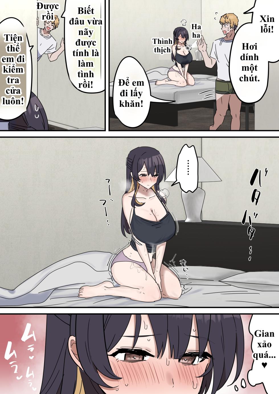[Fence 14] Giji Sekkusu Kyouei | Bị lừa vào phòng "Không chịch không được ra", chị gái từ "diễn sâu" thành nghiện luôn hàng của em trai! - Page 23