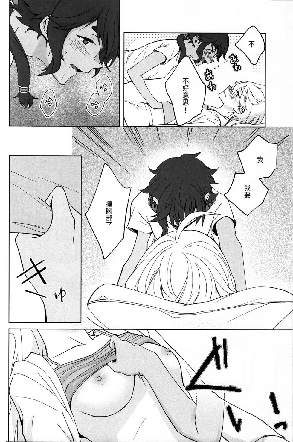 (C102) [Hyakkei (Keirei)] Kiss Kiss Kiss (Mobile Suit Gundam: The Witch from Mercury) [Chinese] [华语圈红白同好汉化] - Page 27