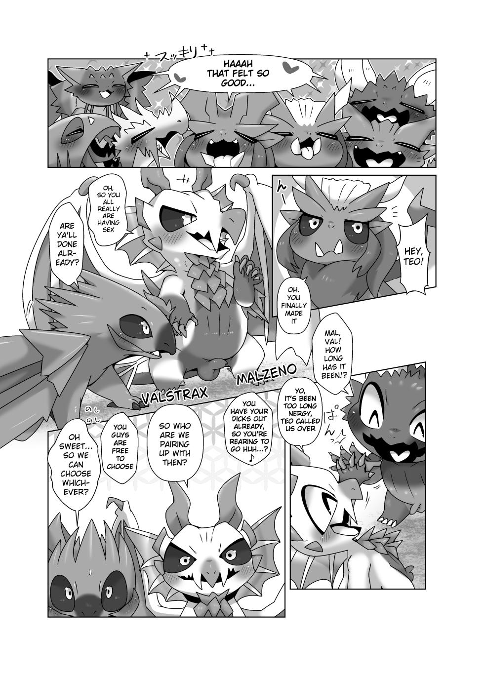 (Kemoket 13) [Gun Modoki (Doro doneru)] MHM no H TDM (Monster Hunter) [English] [A-Z Translations] [Digital] - Page 13
