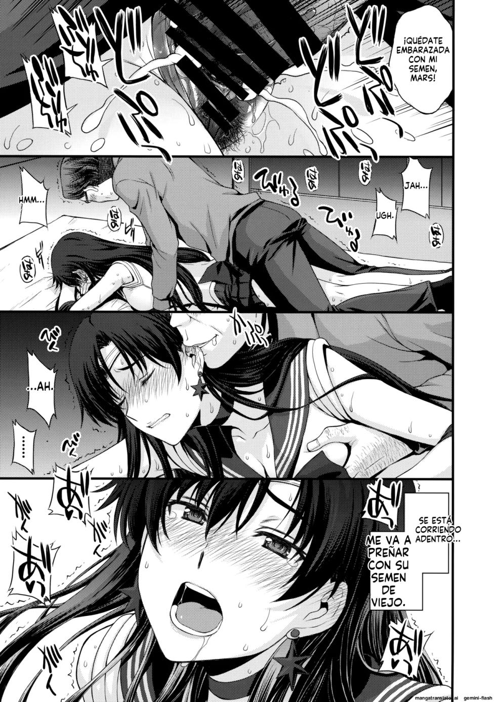 (Online Tora Matsuri 2020 Summer) [Secret Society M (Kitahara Aki)] Mars o Chuunen Chinpo de Seiteki Sakushu Shitai! (Bishoujo Senshi Sailor Moon) [Spanish] [MTL] - Page 24