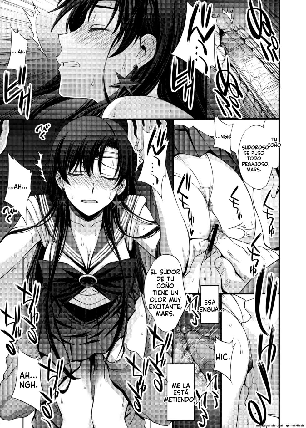 (Online Tora Matsuri 2020 Summer) [Secret Society M (Kitahara Aki)] Mars o Chuunen Chinpo de Seiteki Sakushu Shitai! (Bishoujo Senshi Sailor Moon) [Spanish] [MTL] - Page 36