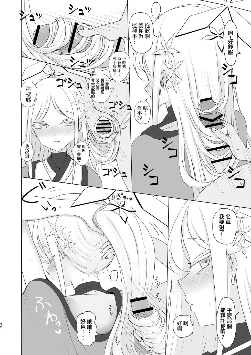 [Tsukino Chikake Ikoku (Various)] Goryou Nagusa Goudou (Blue Archive) [Chinese] [Digital] - Page 31