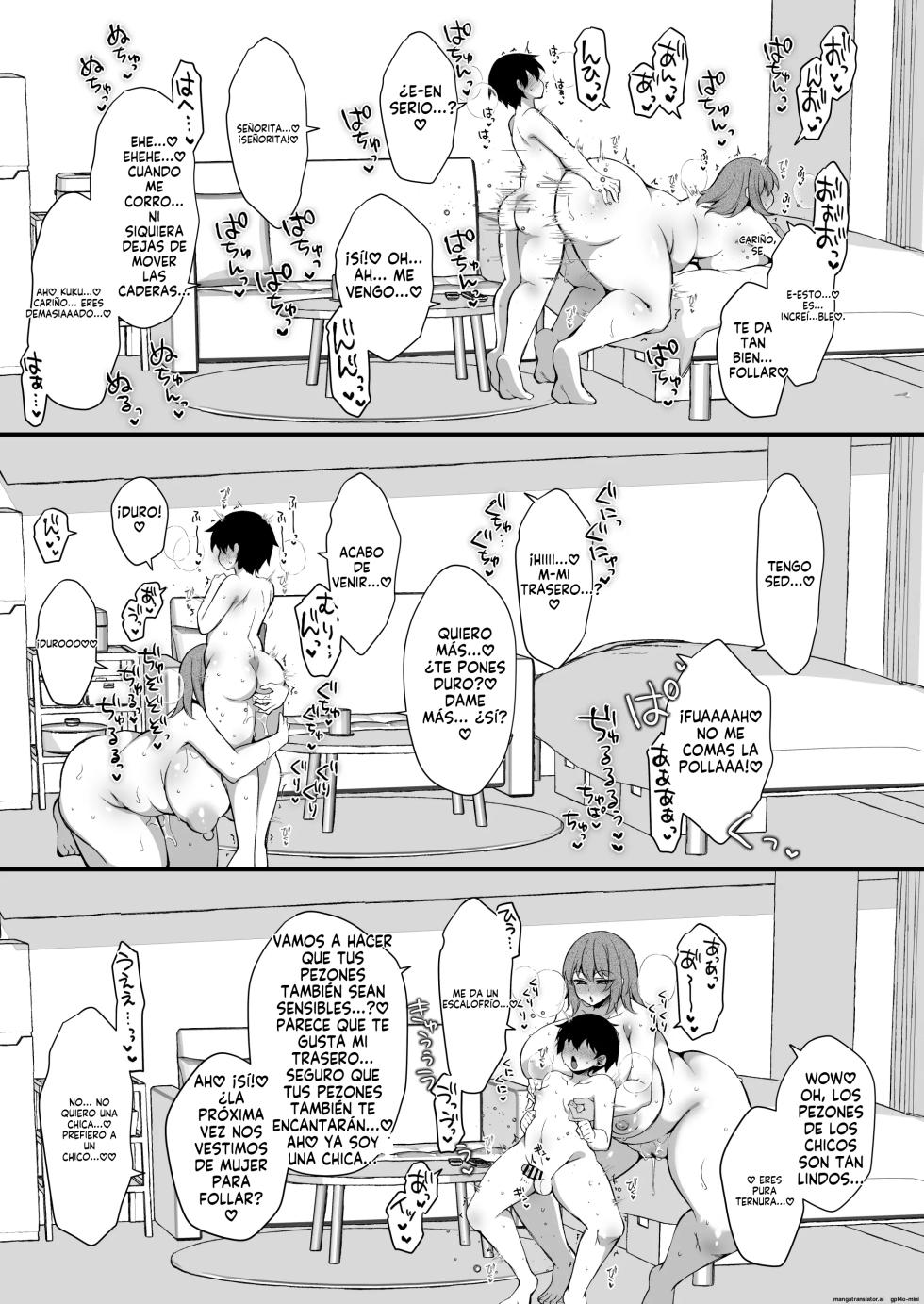 [Kimagure na Bakeneko (Jenigata)] Boku wa H na Fushinsha ni Koi Shichaimashita｜Me Enamoré de una Persona Sospechosa [Spanish] [FallenSub] - Page 28