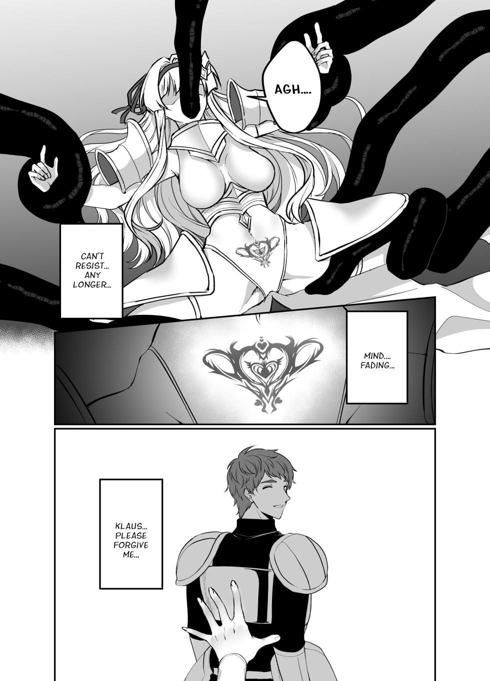 [Seika Kairaku Shoten (Kuchiba Koki)] Hyouten no Kishi Alicia ~Seigi no Hime Kishi ga Maou no Utsuwa ni Somari Ochiru Toki kara~ [Digital] [English] - Page 14
