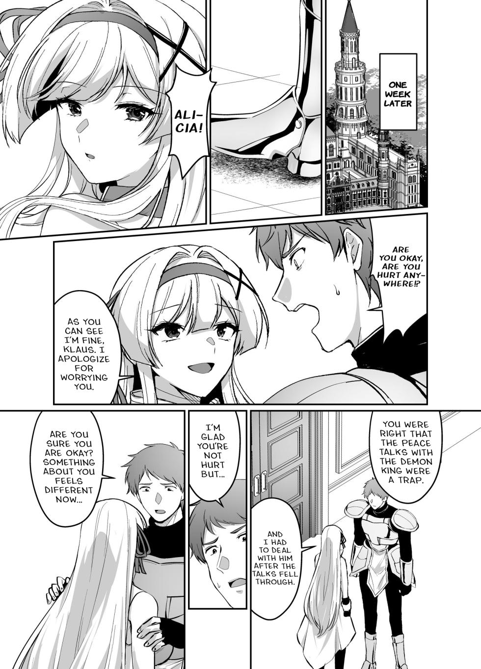 [Seika Kairaku Shoten (Kuchiba Koki)] Hyouten no Kishi Alicia ~Seigi no Hime Kishi ga Maou no Utsuwa ni Somari Ochiru Toki kara~ [Digital] [English] - Page 24