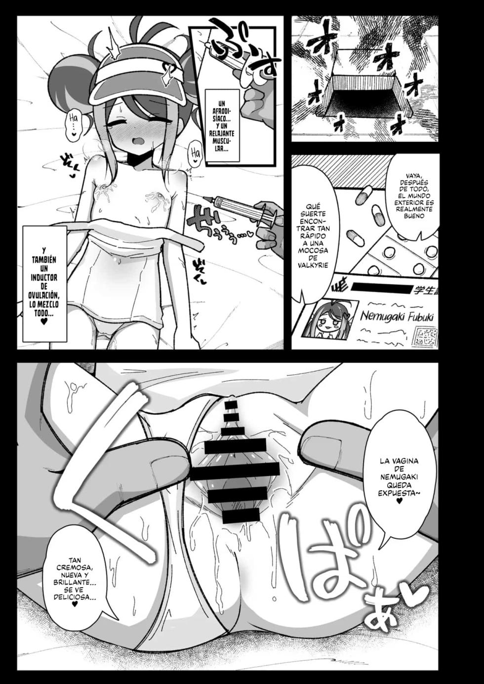 [Yuukyuu Hetansuki (Mamiyahara Hitoshige)] Kusuri Asobi. | Jugando con Medicamentos. (Blue Archive) [Spanish] [Traducciones Jaguarlo] [Digital] - Page 6