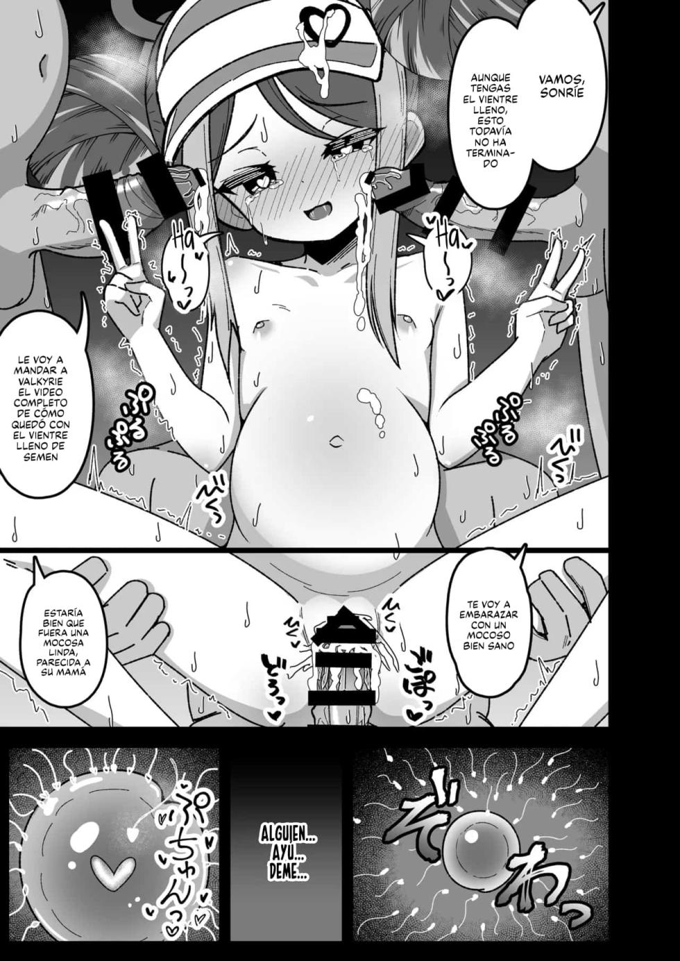 [Yuukyuu Hetansuki (Mamiyahara Hitoshige)] Kusuri Asobi. | Jugando con Medicamentos. (Blue Archive) [Spanish] [Traducciones Jaguarlo] [Digital] - Page 20