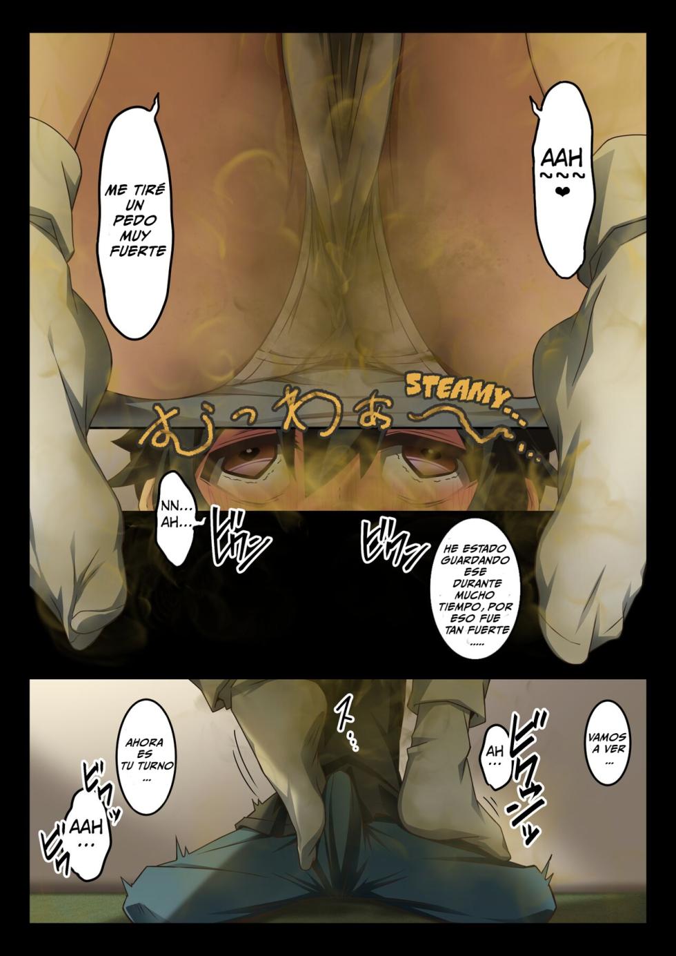 Ayudando a mi profesora con su problema de gases (completo) (Kaze No Koe) - Page 9