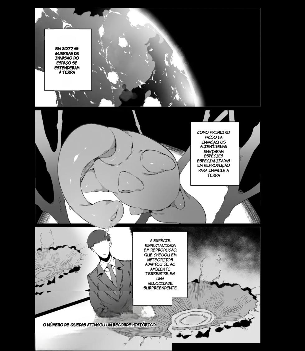 [Nani (Nanita)] Ninshiki Sogai de Ninshiki Sarenai Uchuujin ga Chikyuu de Hanshoku suru Hanashi (TR-282) [Portuguese-BR] - Page 2