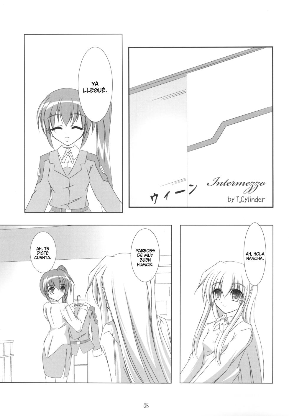 [T. Cylinder, Kyrimu Saida] Lyrical Harmony (Mahou Shoujo Lyrical Nanoha) [Spanish] [Nekomi Fansub] - Page 4