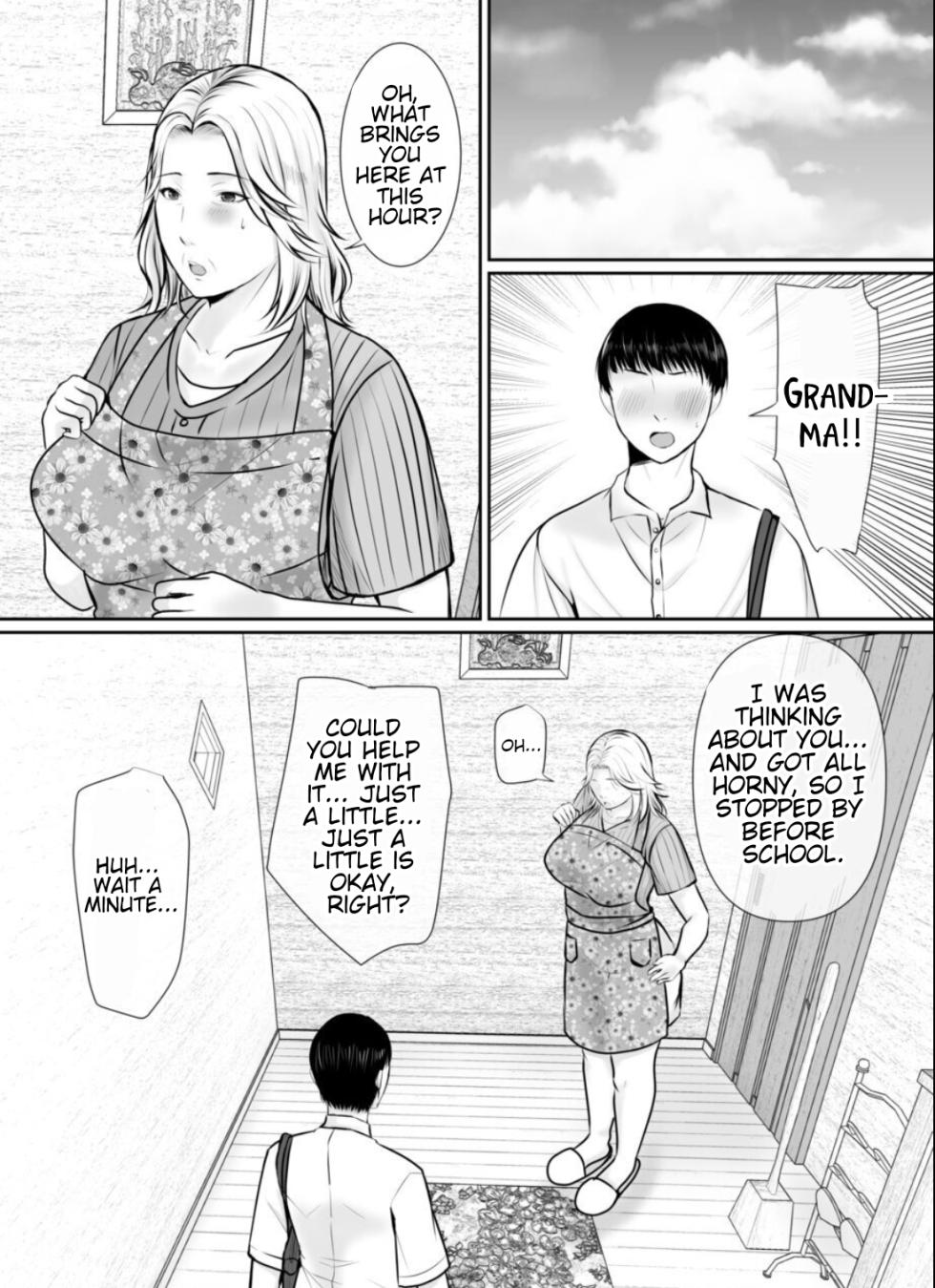 [Popotto denki ichigouten] A grandmother who's head over heels for her grandson. [Waterkujo] - Page 21
