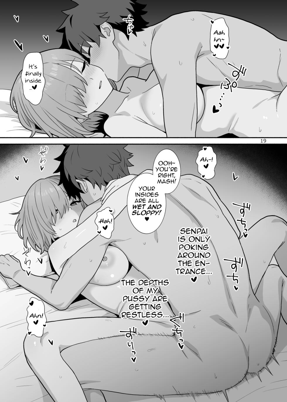 [Tsukinami Days (Kiya Hajime)] Ashita ga futari o wakatsu made | Until tomorrow comes to separate us (Fate/Grand Order) [English] [DeppoTL] - Page 18